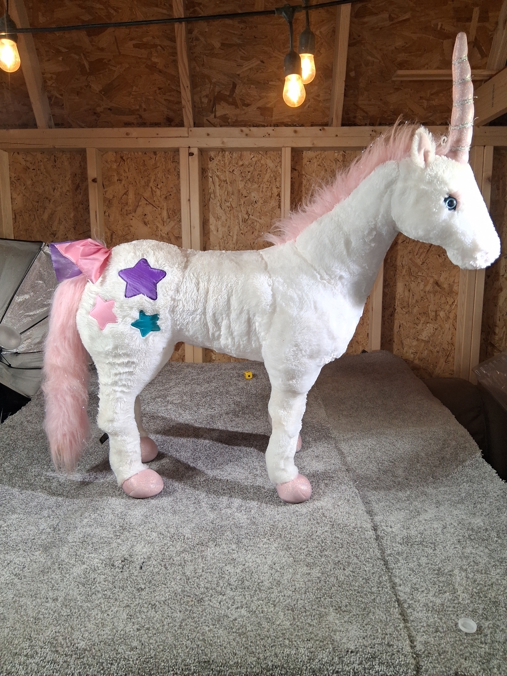 Melissa & Doug Giant Jumbo UNICORN Stuffed Animal 36"x36" Large Plush Mascot